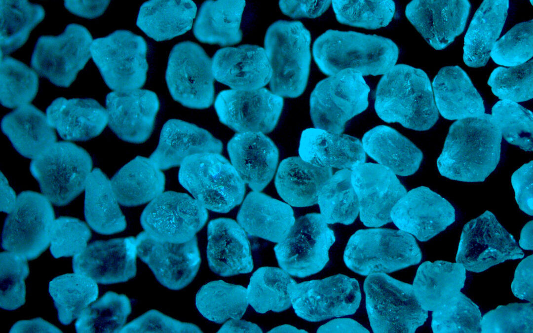 SiO2 Sand High Resolution Micro Image 50X - Ethos Engineering and Testing